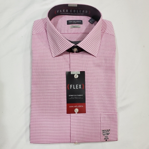 Flex Classic/Regular-Fit Stretch dress shirt - Picture 3 of 7